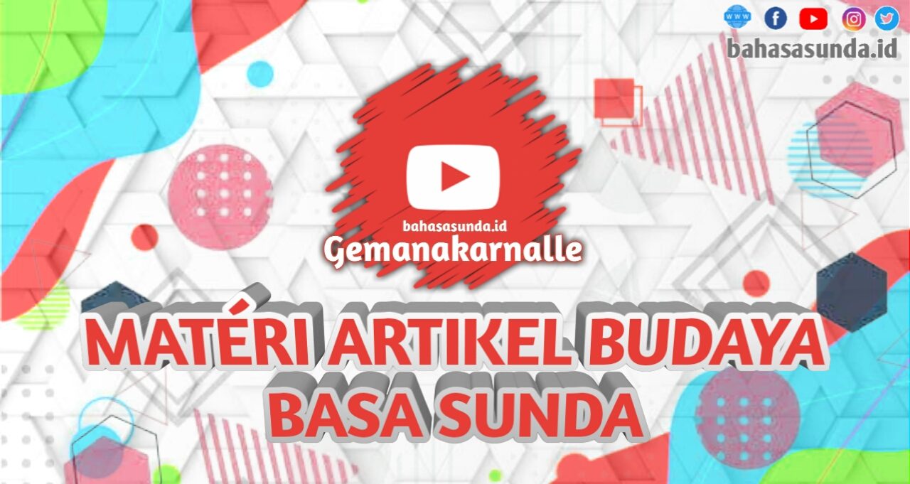 BAHASAN BUDAYA SUNDA