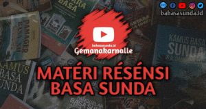 MATERI RESENSI BAHASA SUNDA