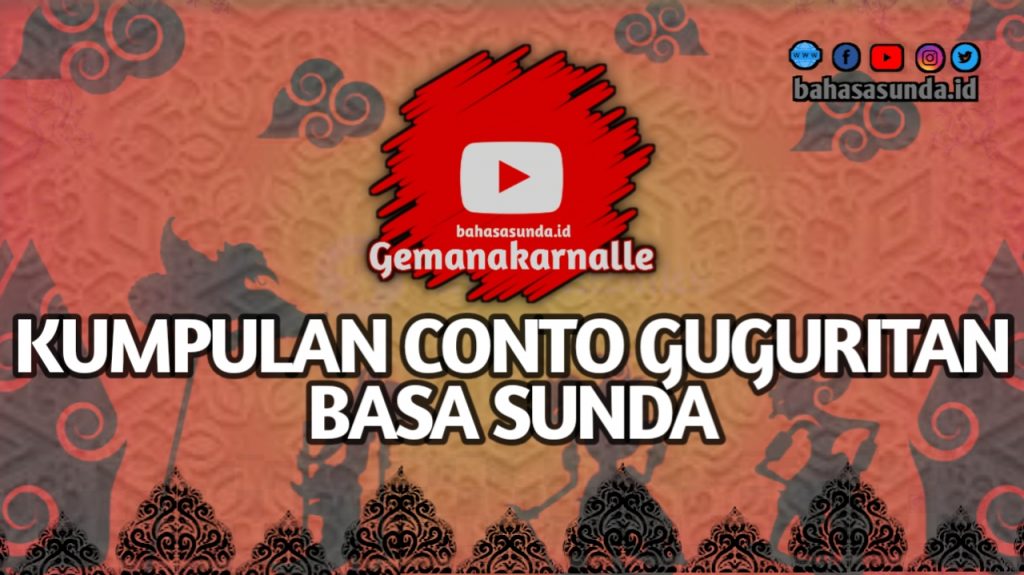 GUGURITAN PUPUH SINOM BAHASA SUNDA