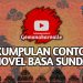 CONTOH NOVEL BAHASA SUNDA